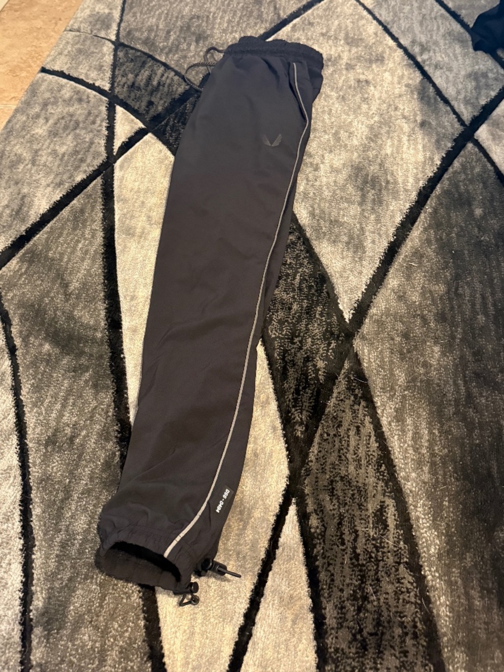 ASRV / DSG 0494 black reflective joggers
